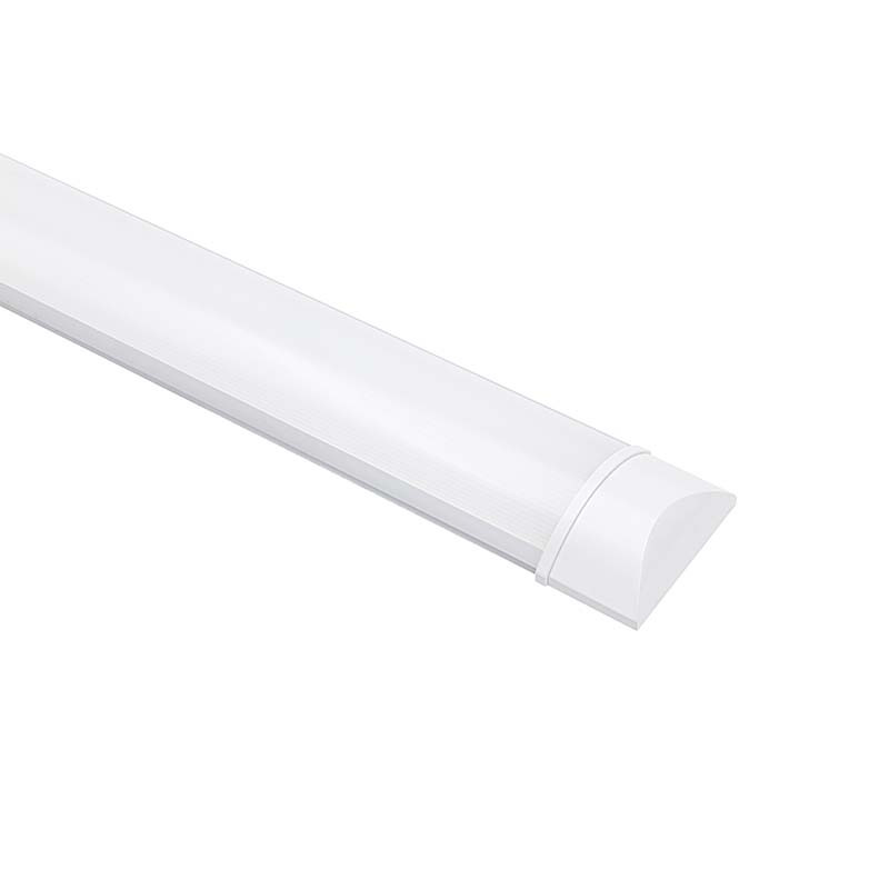 Miidex - Réglette Slim Home 2 LED 18W - 4000°K - 600mm - Non dimmable - Avec ampoule - Blanc - Réf : 100333